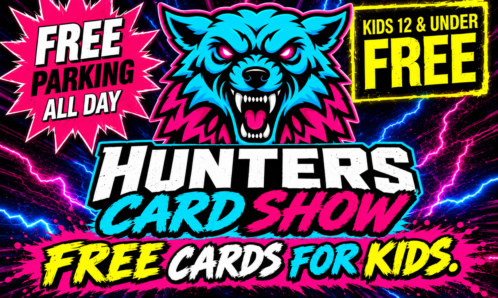 Hunters Card Show giveaway